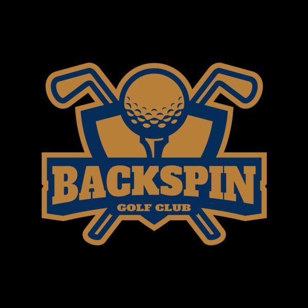 Backspin Golf Club logo template Thumbnail