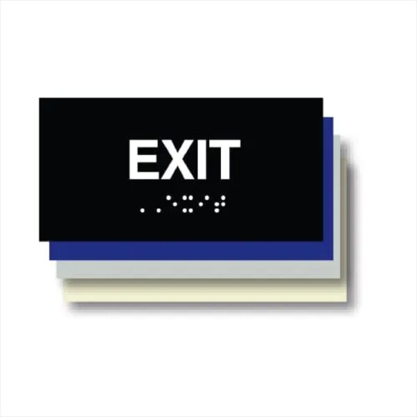 Exit ADA Plaque Thumbnail
