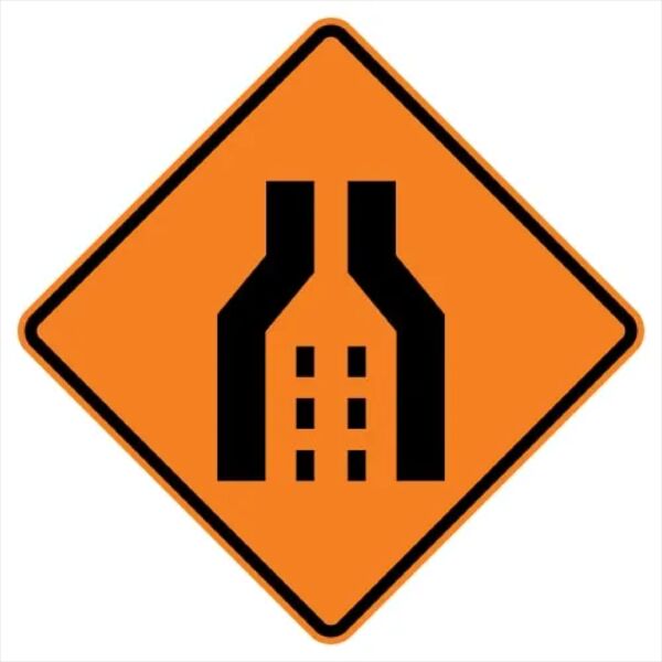 Dual Merge Symbol Sign Thumbnail