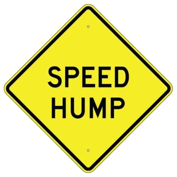 Speed Hump Sign Thumbnail