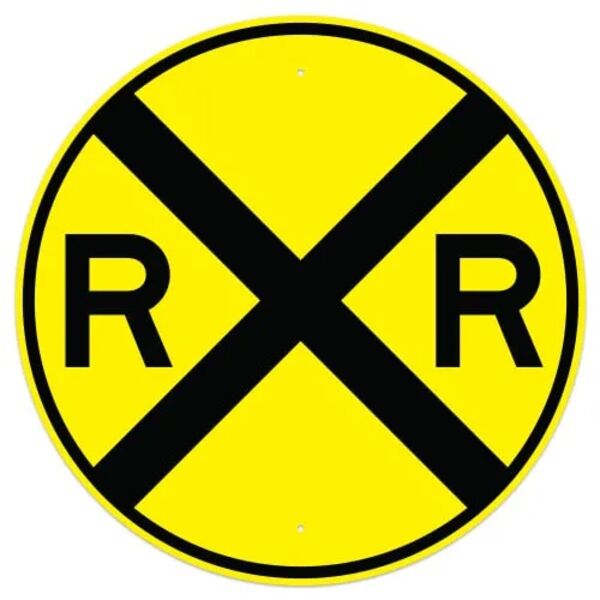 Railroad Crossing Advance Sign Thumbnail
